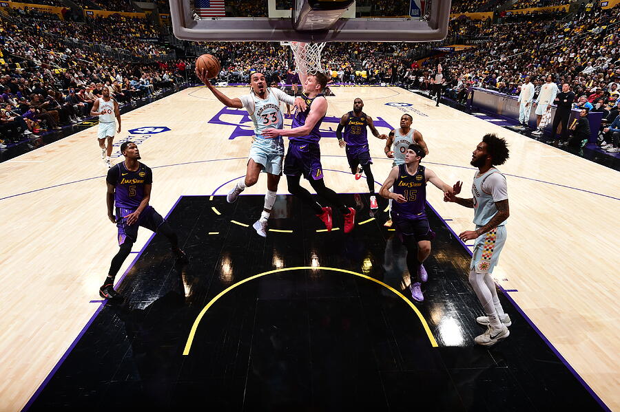 San Antonio Spurs v Los Angeles Lakers #4 Photograph by Adam Pantozzi San Antonio Spurs v Los Angeles Lakers #4 Photograph by Adam Pantozzi