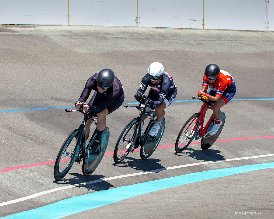 SCNCA Masters State Track Cycling Championships 2019 #4 Photograph by Dusty Wynne