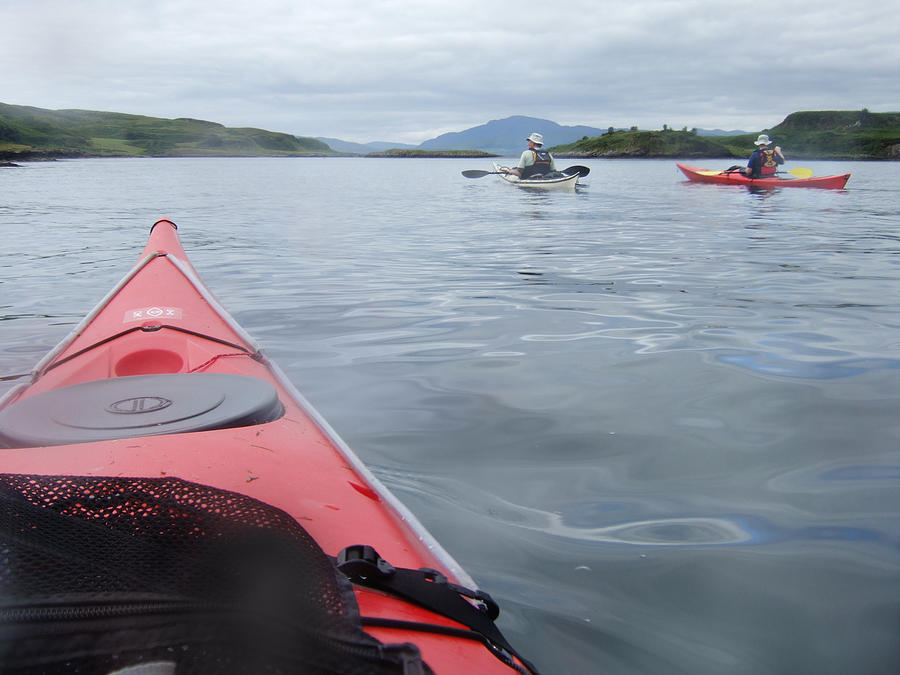 Sea Kayaking in Scotland #4 Photograph by Theasis