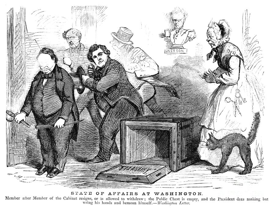 Secession Cartoon, 1861 Drawing by Granger Fine Art America