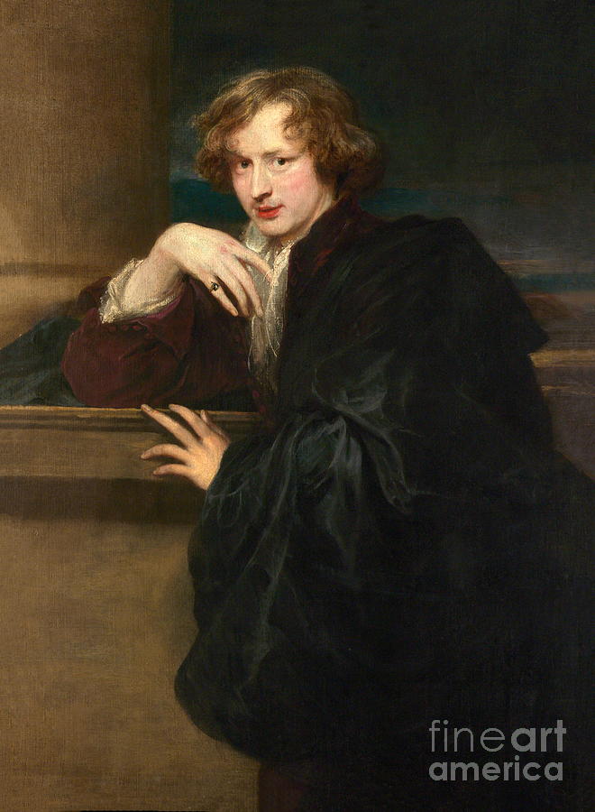 Self-Portrait #4 Painting by Sir Anthony van Dyck
