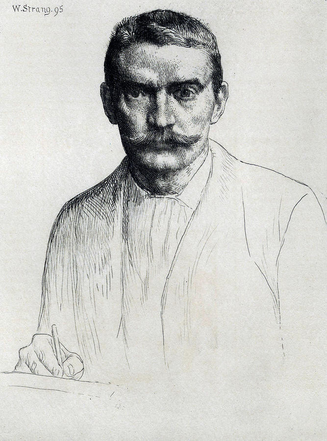 Self-portrait Drawing by William Strang - Fine Art America