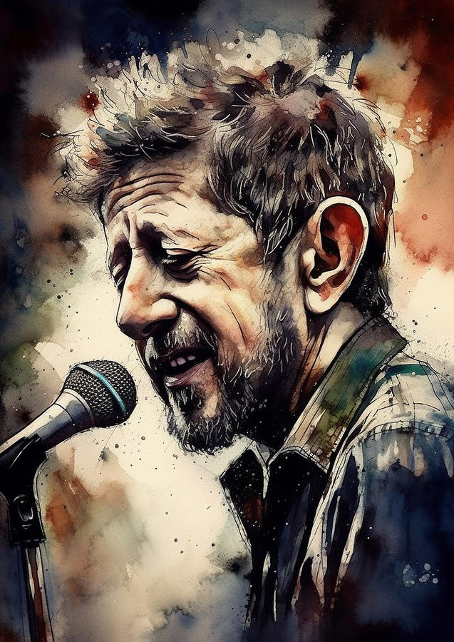 Shane MacGowan Digital Art by Dieu Vuong Kha - Fine Art America