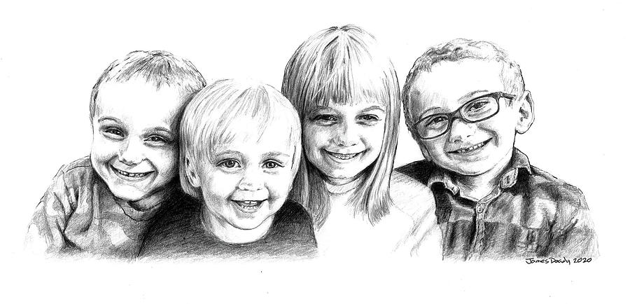 Sketches Siblings Vector Images over 140