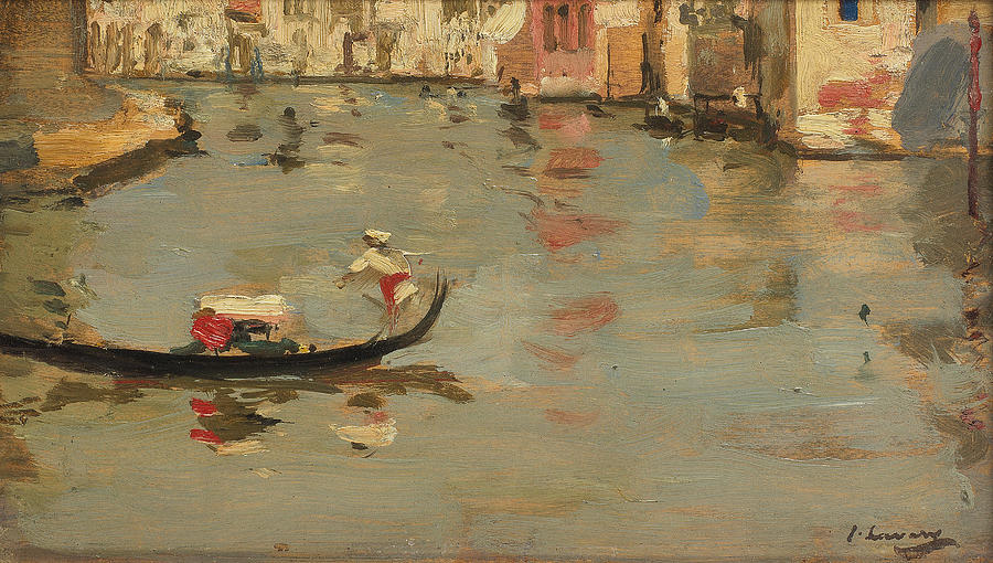 Venice Painting - Sir John Lavery R.A., R.S.A., R.H.A #4 by MotionAge Designs