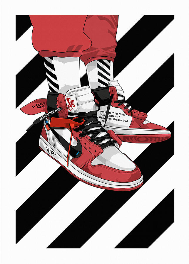 sneaker Air Jordan Digital Art by Sneaker