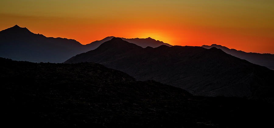 South Mountain Sunset #4 Photograph by Sonny Marcyan