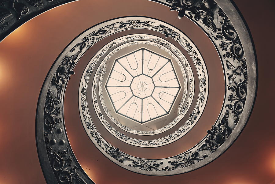 Spiral staircase #4 Photograph by Songquan Deng