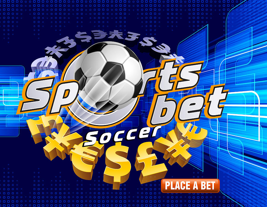 Sports betting soccer #4 Drawing by Derrrek