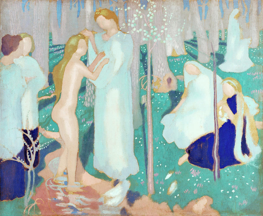 Abstract Painting - Springtime #4 by Maurice Denis