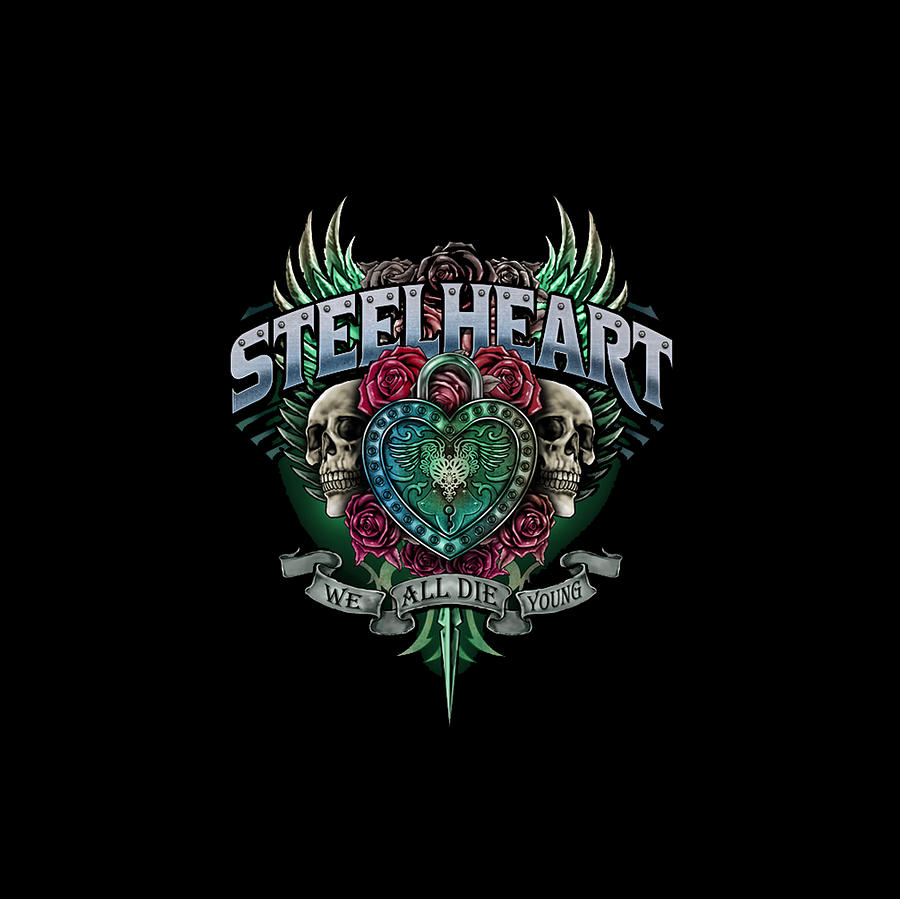 Steelheart Band rock legends best premium design logo Digital Art by ...