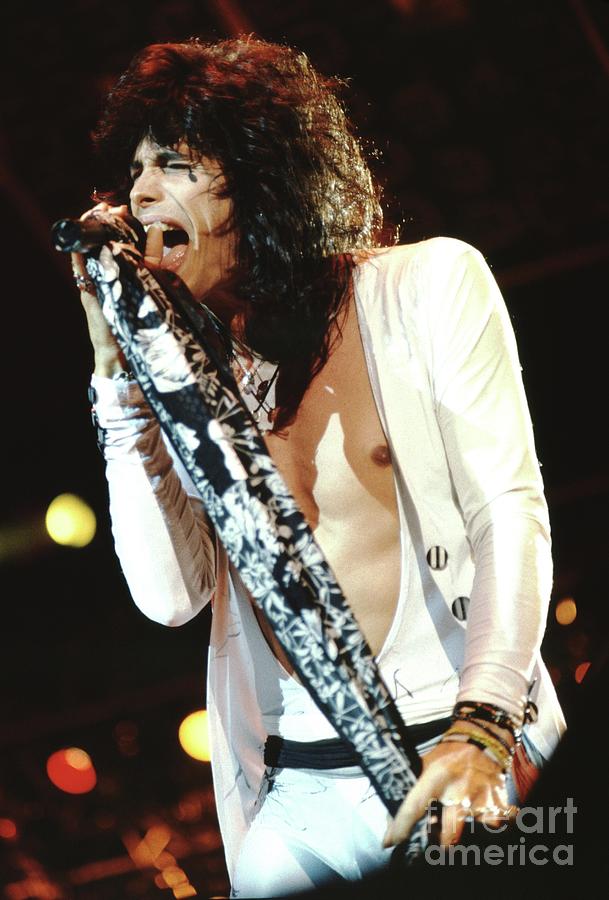 Steven Tyler Photograph - Steven Tyler - Aerosmith #5 by Concert Photos