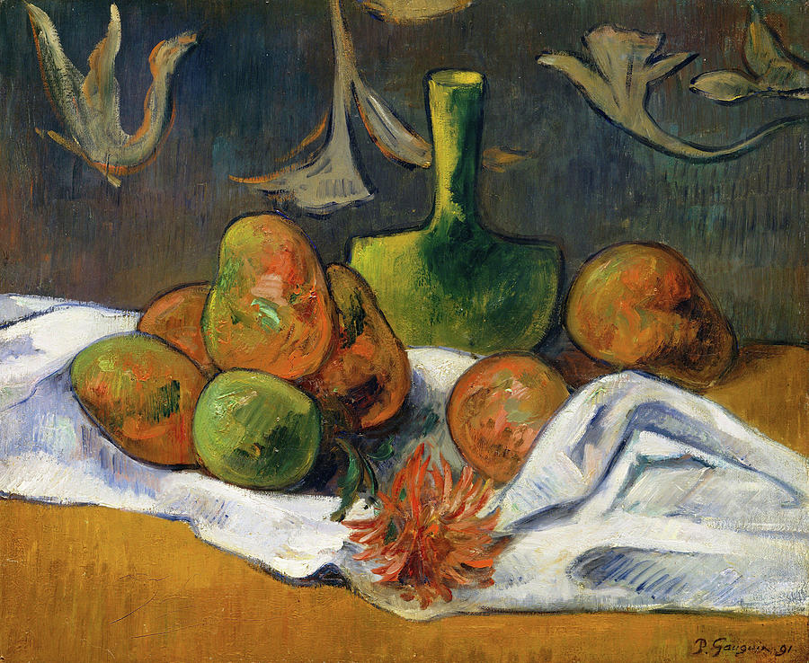 Paul Gauguin Painting - Still Life  #4 by Paul Gauguin