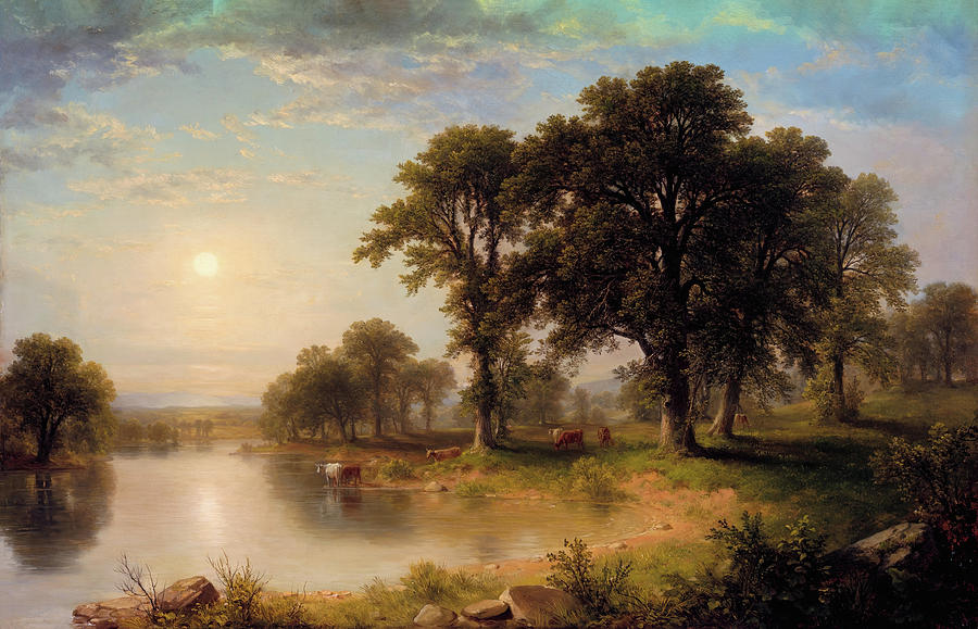 Summer Afternoon #8 Painting by Asher Brown Durand