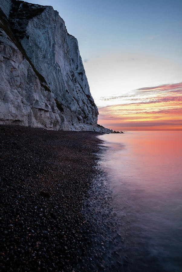 Sunrise at the White Cliffs of Dover #4 Photograph by Ian Middleton