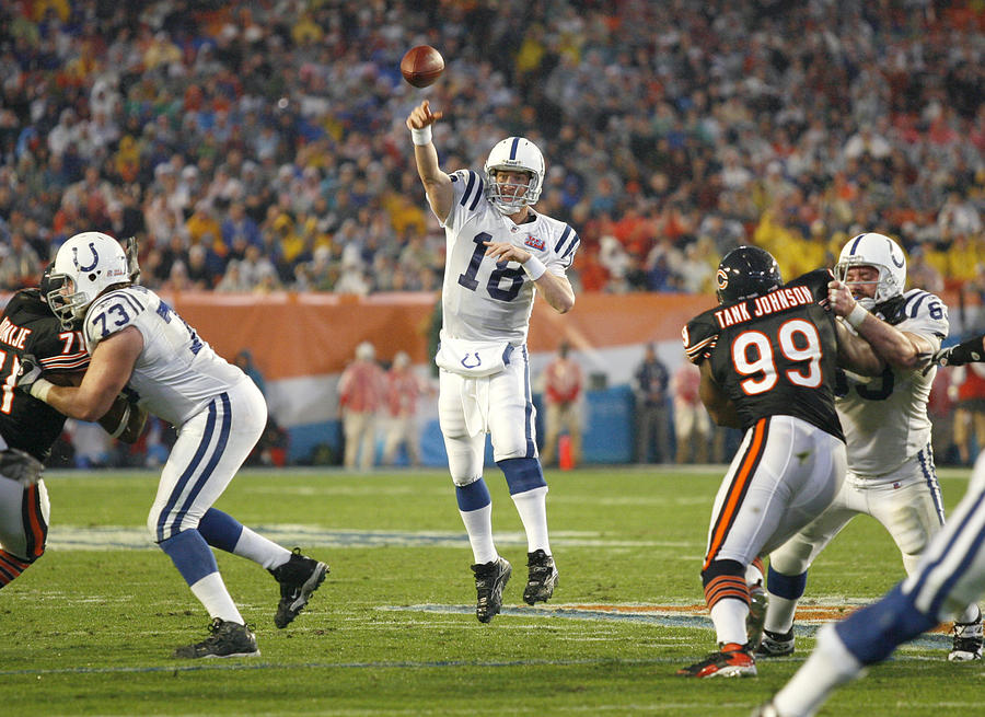 Super Bowl XLI - Indianapolis Colts vs Chicago Bears #4 Photograph by Kevin C.  Cox