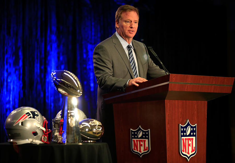 Super Bowl XLIX Winning Team Head Coach and Chevrolet MVP Press Conference #4 Photograph by Jamie Squire