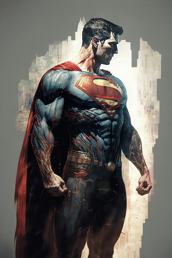 Superman Concept Art Image Photograph By Matthew Gibson Pixels 