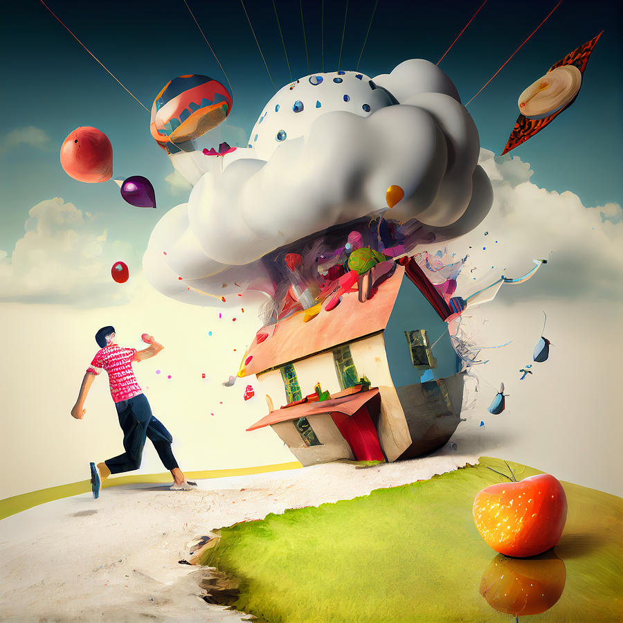 Surreal  Visualization  Of  Metaphorical  Allegory  By Asar Studios Digital Art