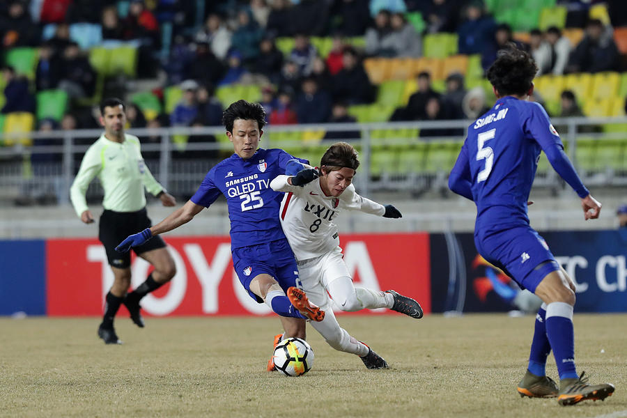 Suwon Samsung Bluewings v Kashima Antlers - AFC Champions League Group H #4 Photograph by Han Myung-Gu