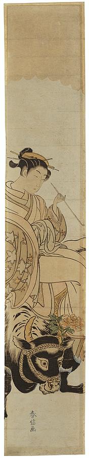 Suzuki Harunobu #4 Painting by Artistic Rifki