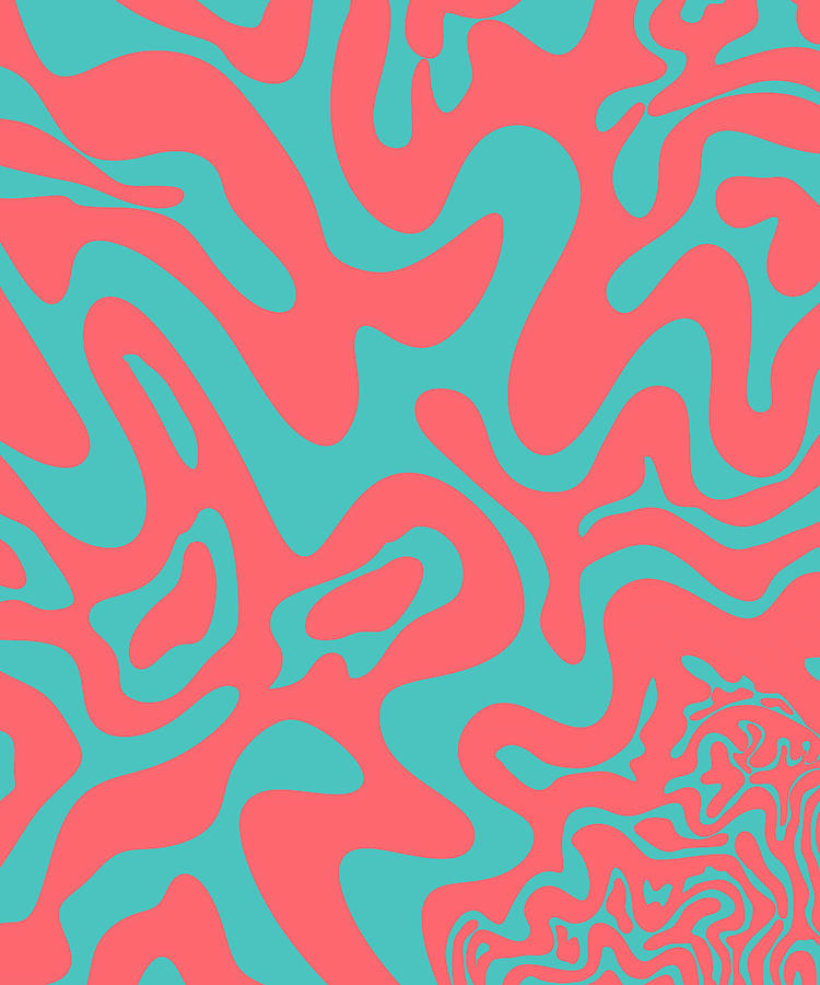 4 Swirl Liquid Pattern Abstract   220701 Valourine Digital Digital Art