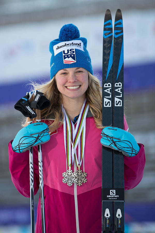 Team USA Medal Winners - FIS Nordic World Ski Championships #4 Photograph by Richard Heathcote