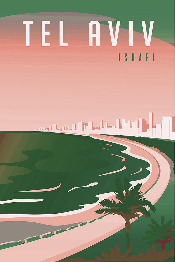 Tel Aviv #4 Digital Art by Celestial Images