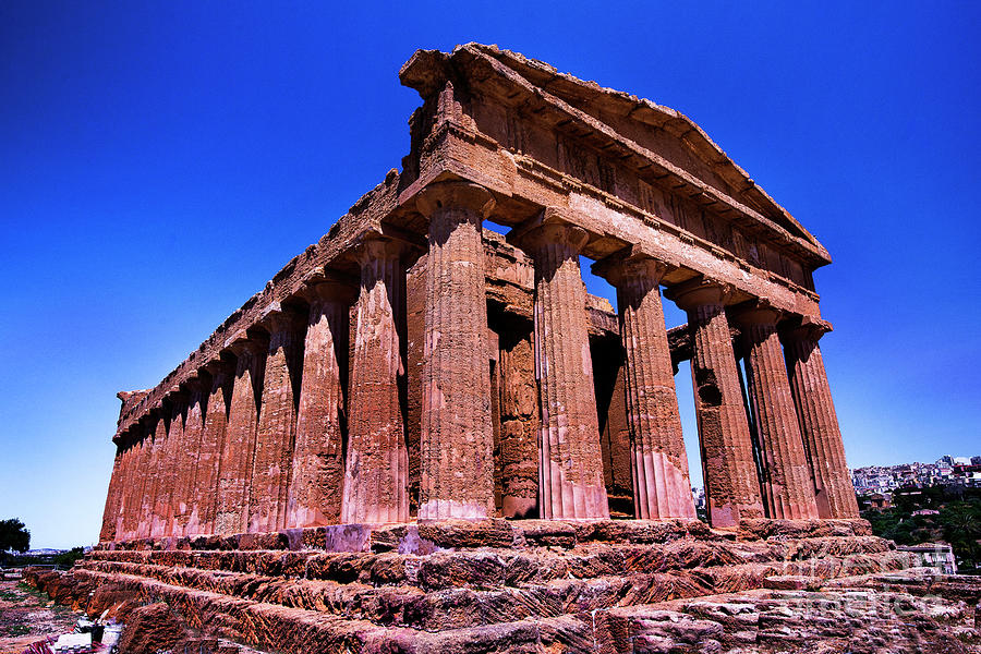 Temple Of Concordia, Largest Best-preserved Doric Temple, Valley Of The ...