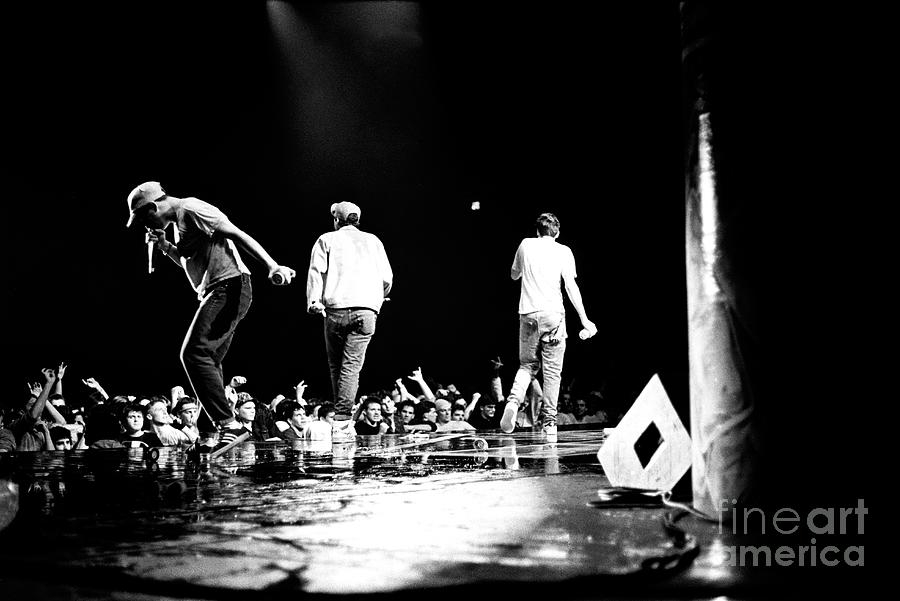 The Beastie Boys Photograph - The Beastie Boys #4 by Concert Photos