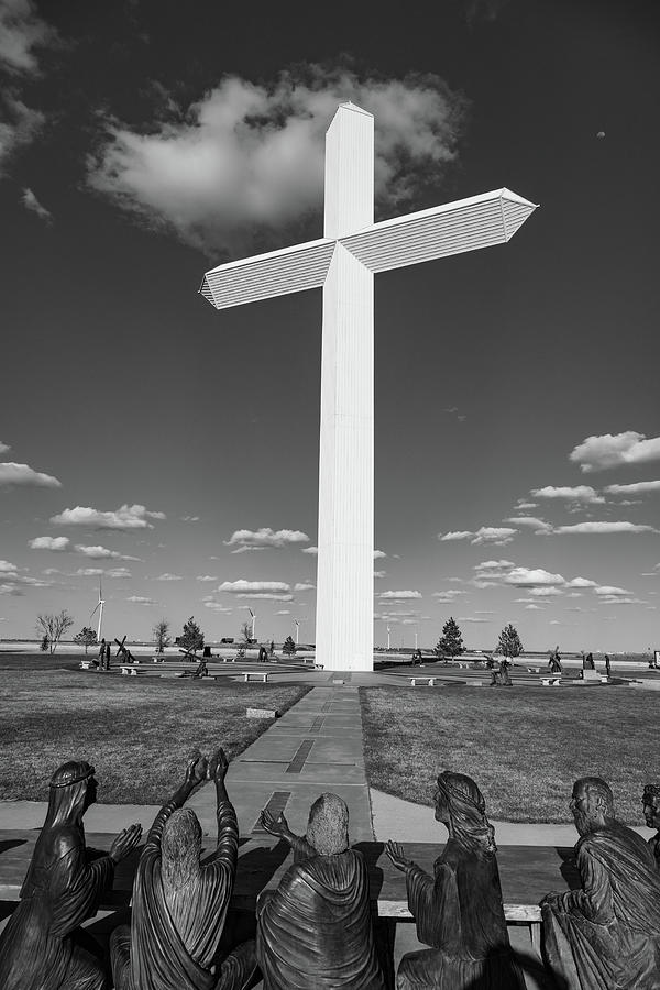 The Cross of our Lord Jesus Christ in Groom Texas #4 Photograph by Eldon McGraw