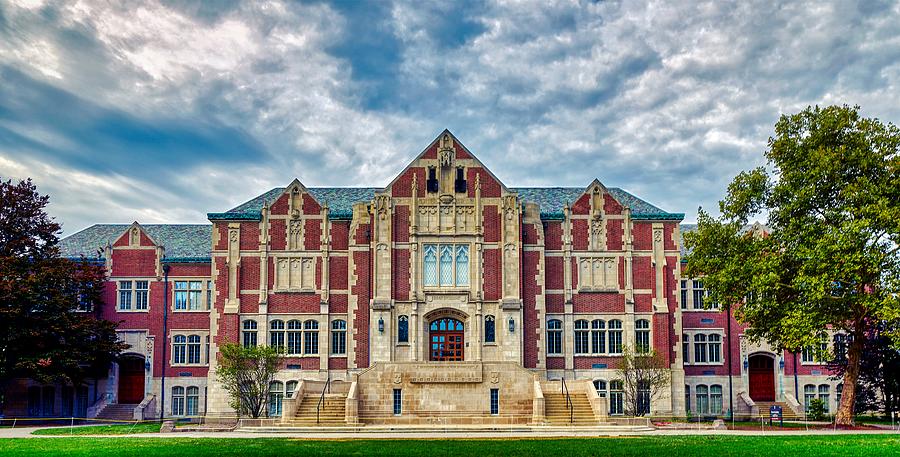 The Fine Arts Building - Ball State University Photograph by Mountain ...