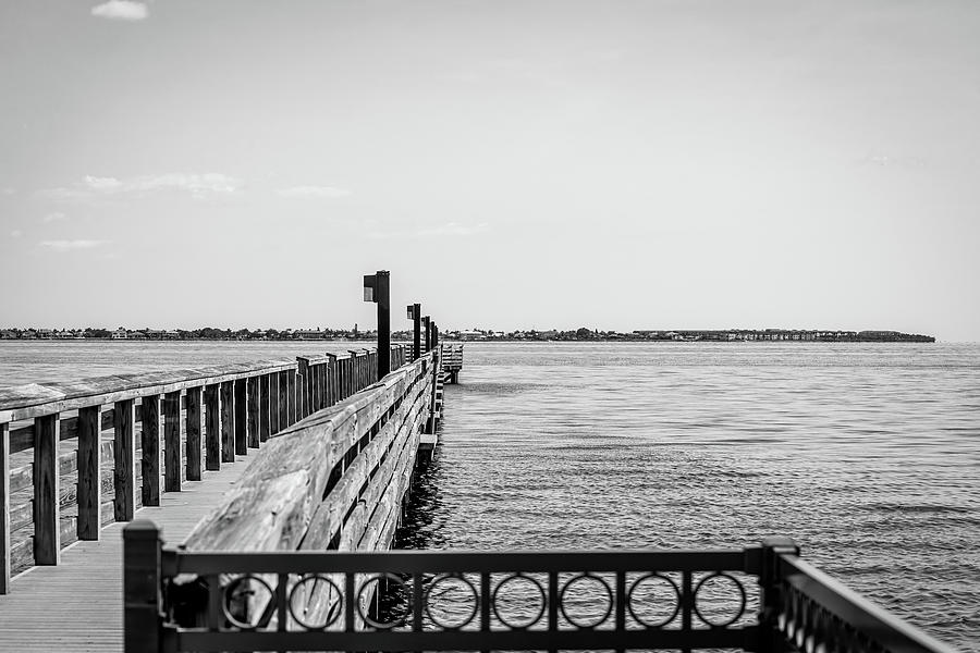 Pier Photograph - The Fishing Piers on Charlotte Harbor by Ric Schafer Pier Photograph - The Fishing Piers on Charlotte Harbor by Ric Schafer