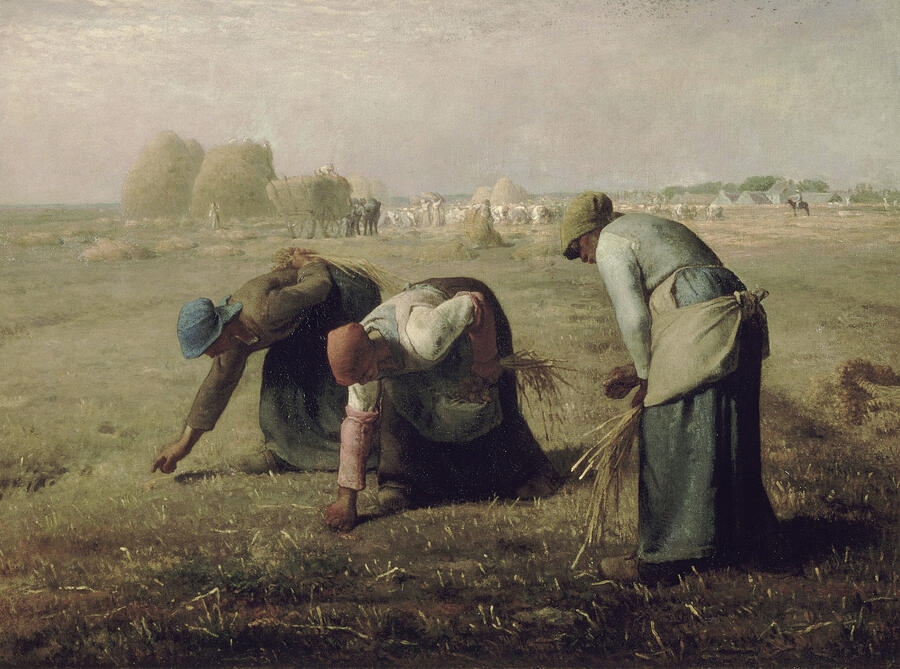 The Gleaners, from 1857 Painting by Jean-Francois Millet