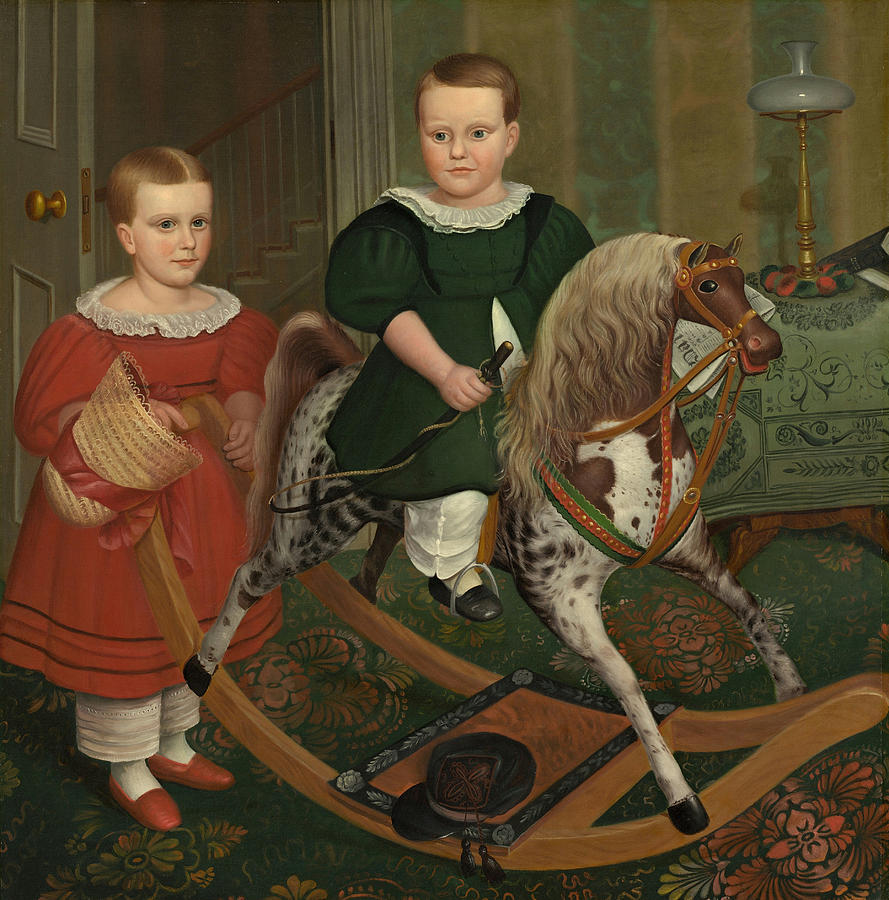 The Hobby Horse #4 Painting by Robert Peckham
