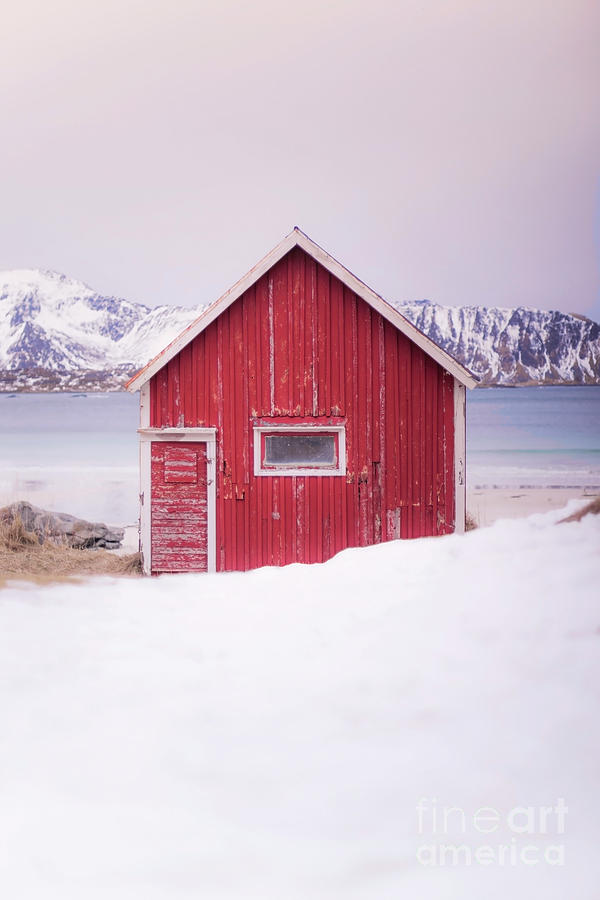 The Little Red Hut,,,,,,, Photograph