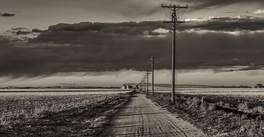 The Long, Dusty Road Photograph by Mountain Dreams - Fine Art America