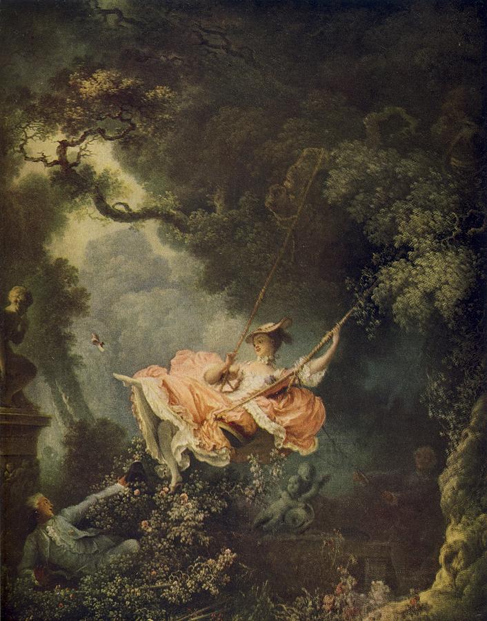 The Swing Painting by Jean-Honore Fragonard - Pixels