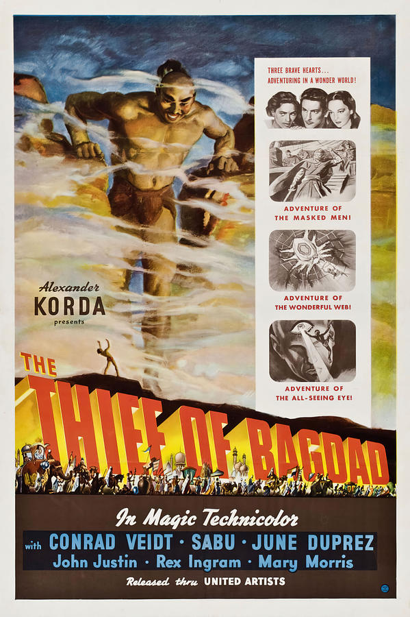 The Thief Of Bagdad -1940-. #4 Photograph by Album