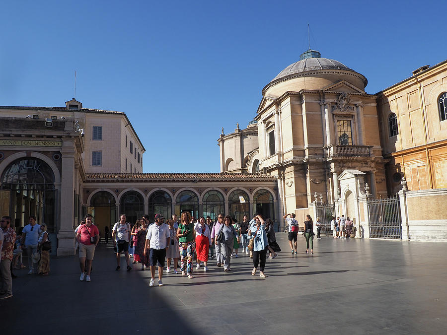 The Vatican Museums At The Vatican City Rome Italy Photograph By Eleni