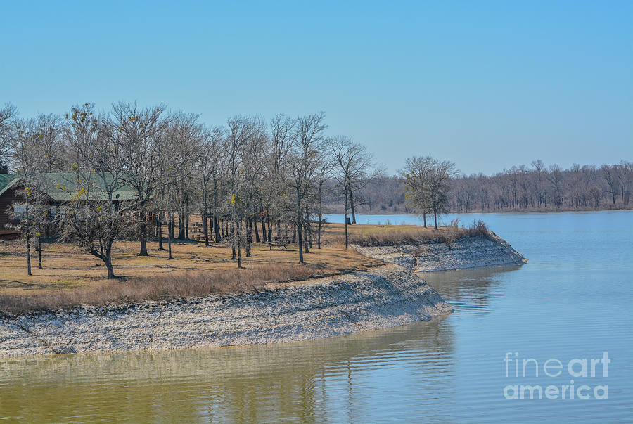 The view of Lake Hugo at Klamichi Park Recreation Area in Sawyer ...