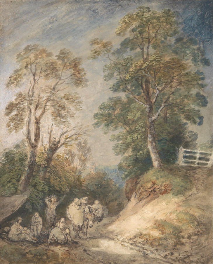 Thomas Gainsborough, English, Painting by MotionAge Designs