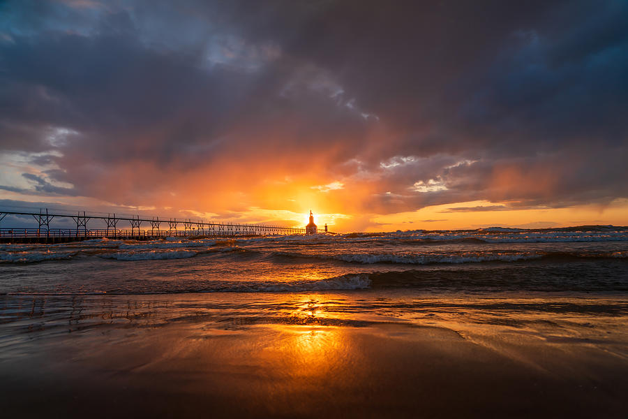 Tiscornia Park Saint Joseph Michigan Photograph by Molly Pate - Pixels