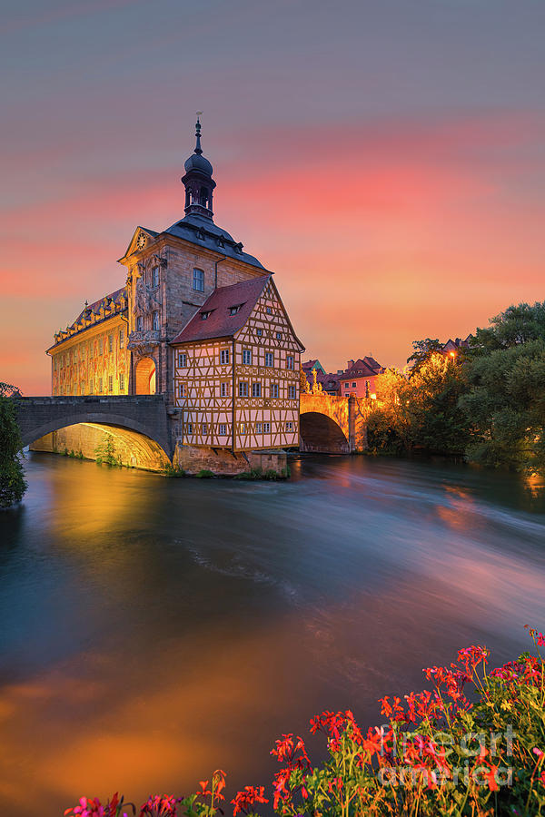 Town Hall Bamberg #4 Photograph by Henk Meijer Photography