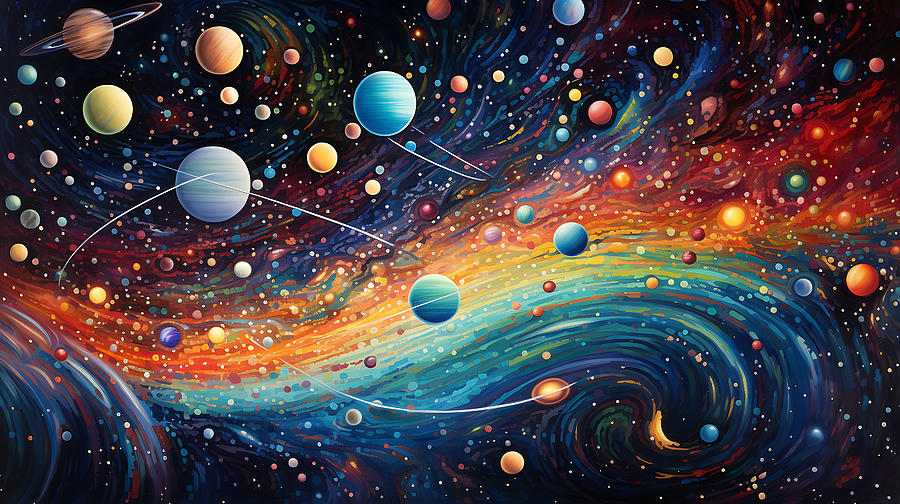 Transport Us To The Cosmos Through Your By Asar Studios Painting