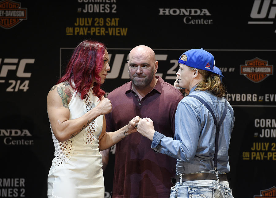 UFC 214- Press Conference #4 Photograph by Kevork Djansezian