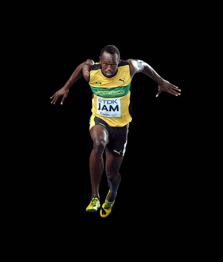 Usain Bolt Digital Art by Chicko Ferdi - Fine Art America