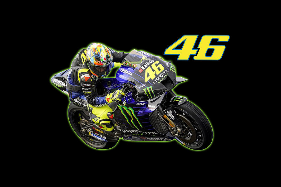 Valentino Rossi Digital Art by Lion Faeras - Fine Art America