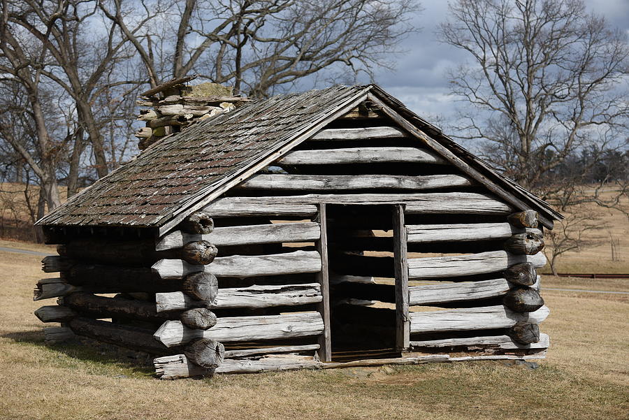 Valley Forge - Encampment - Soldier Cabins Photograph by Joe Walmsley ...