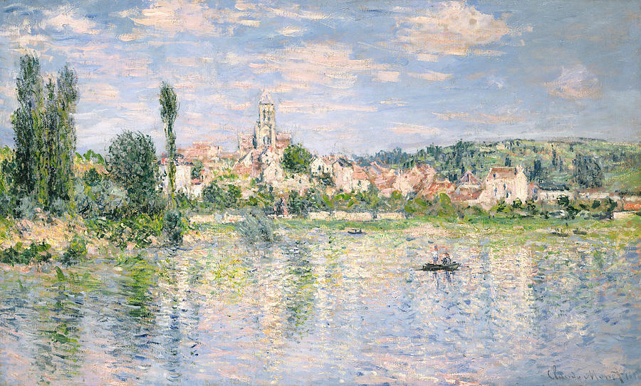 Claude Monet Painting - Vetheuil in Summer #4 by Art Dozen